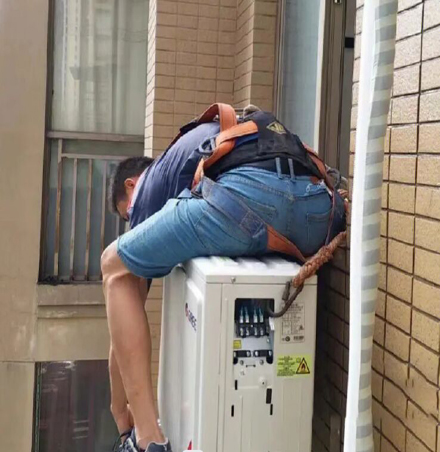 君山空调移机
